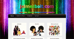 Desktop Screenshot of jelmezbolt.com